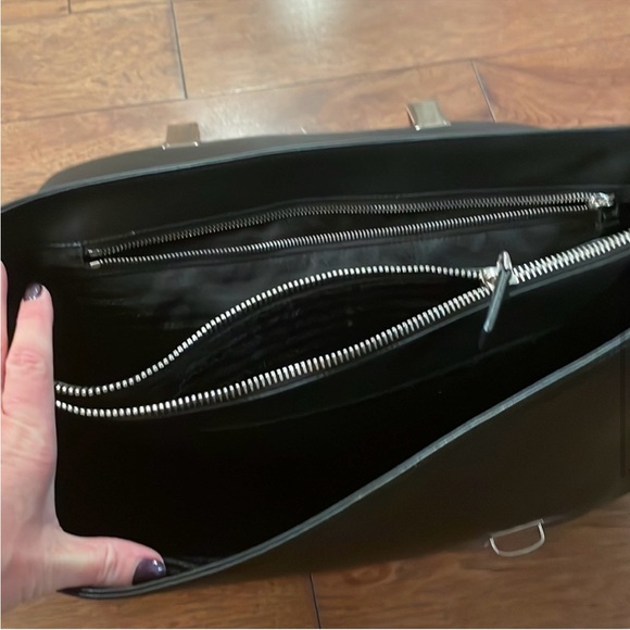 Prada Briefcase In Leather - Picture 10 of 14
